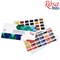 Set of watercolor paints, ROSA Studio, 24 colors, pans, cardboard